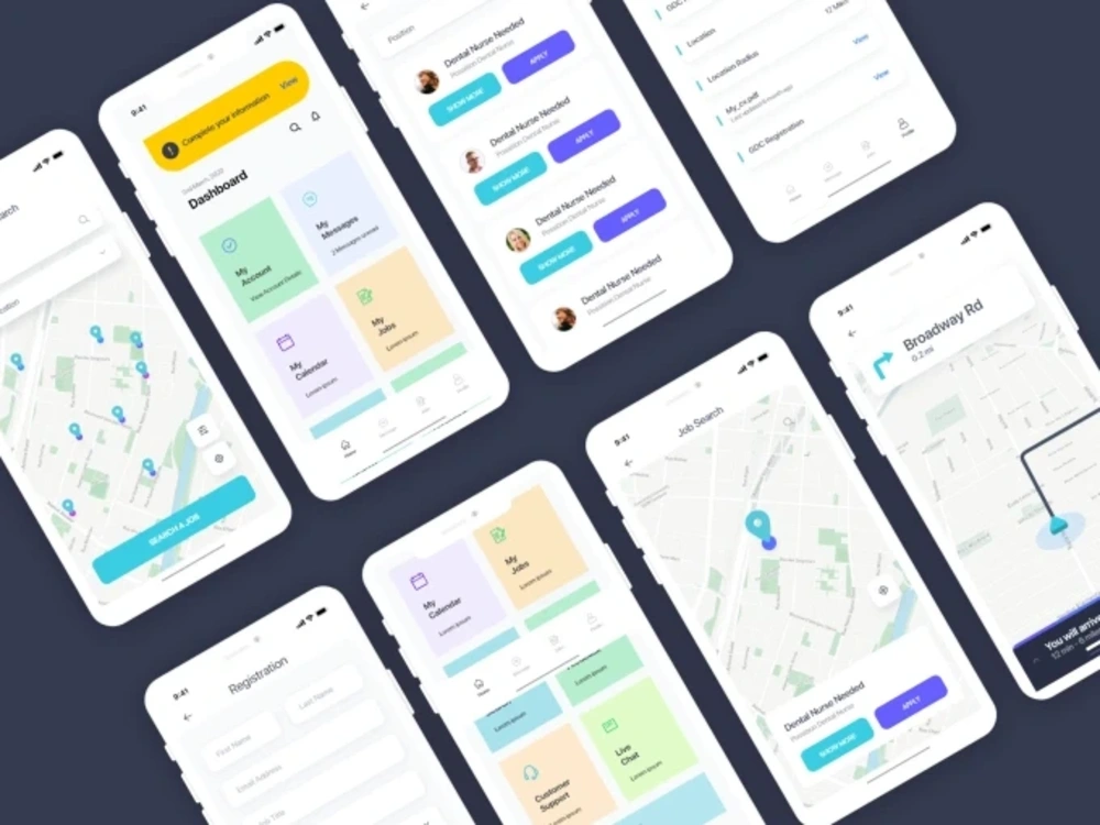 UI UX design dashboard |Mobile app design| Website UI UX design in 12 ...