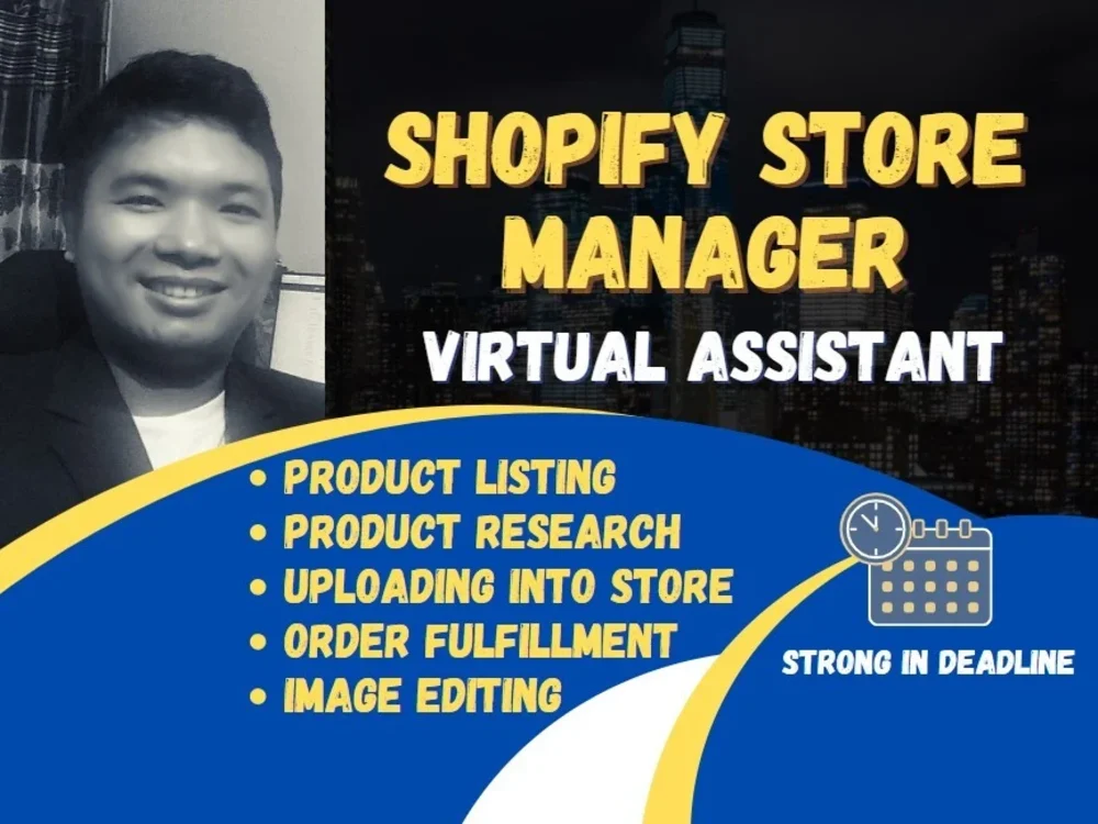 A Shopify Store Management A Professional Shopify Virtual Assistant Upwork 