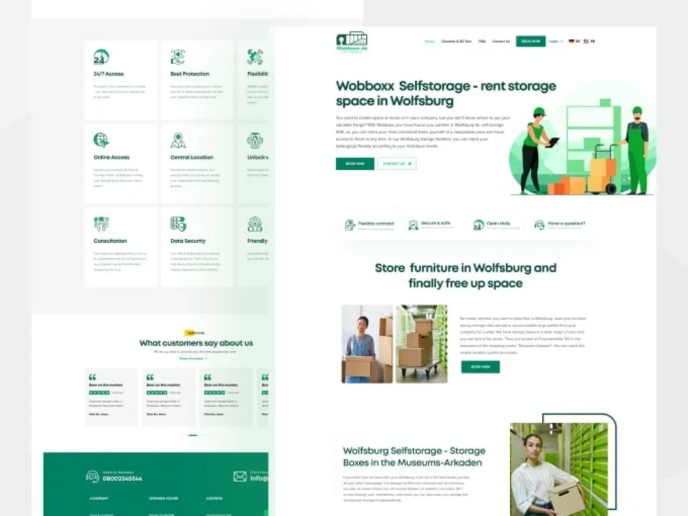 I will do clean web UI, landing page, website UI UX design in figma ...