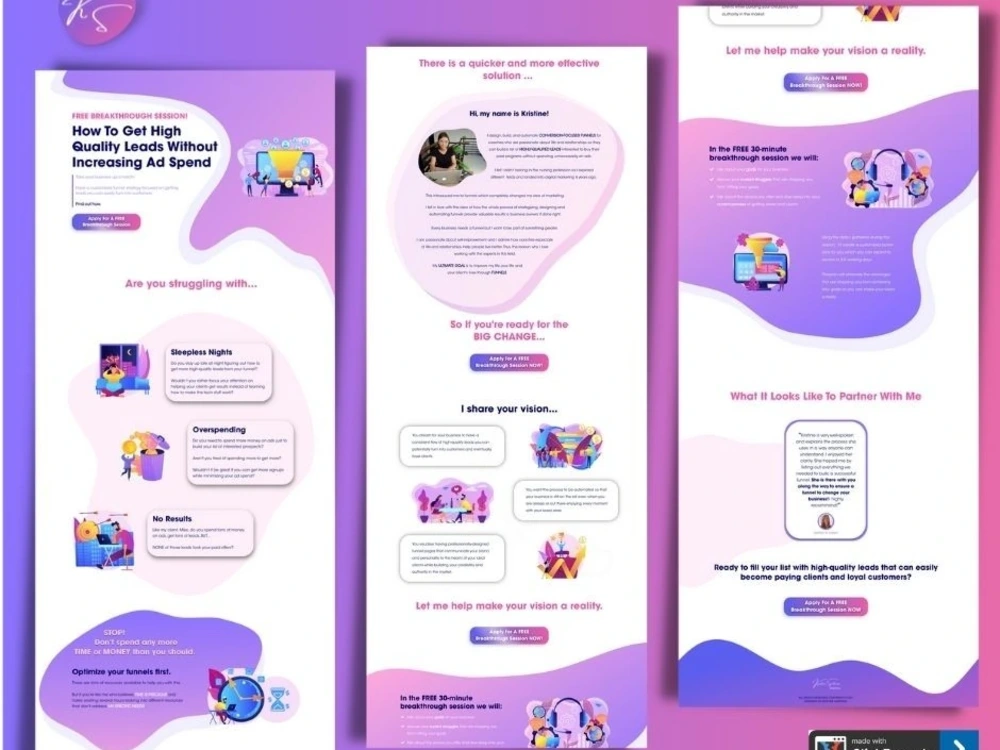 Remote Landing Page Designer, Conversion Focused at Lucyd Media