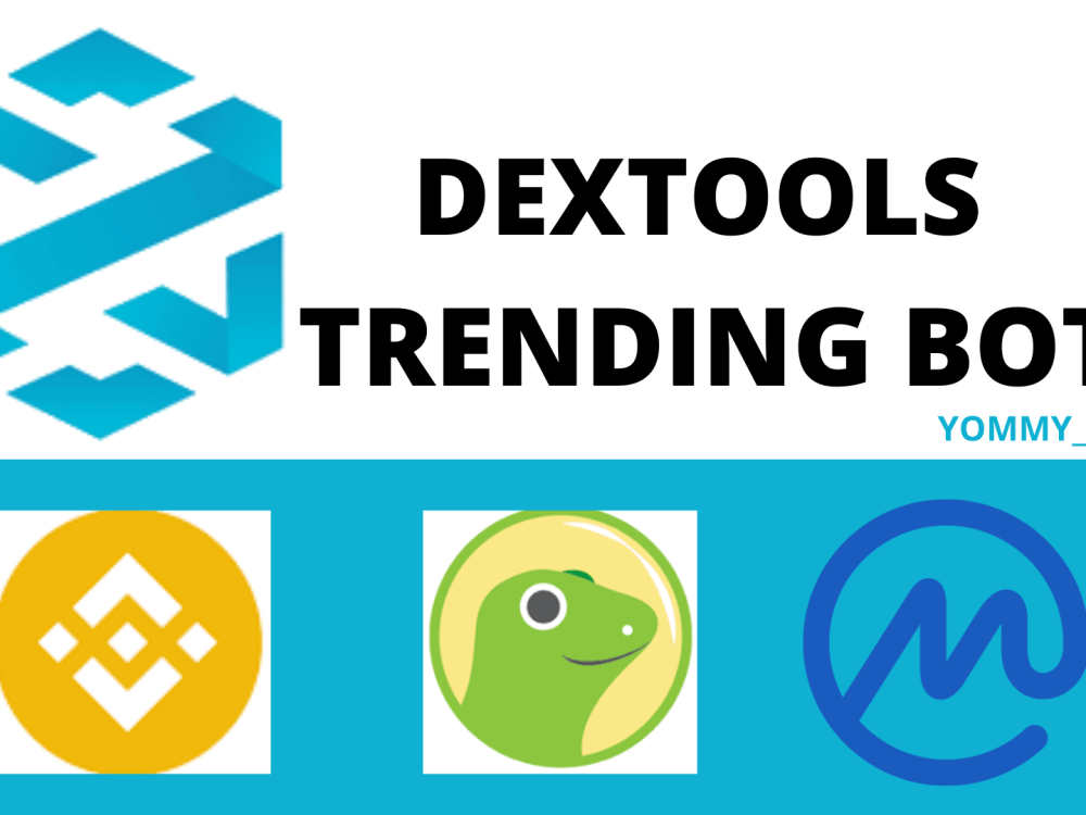 Your Token Trend To Top 5 On Dextool, CMC, CG, Pinksale, Dextool ...
