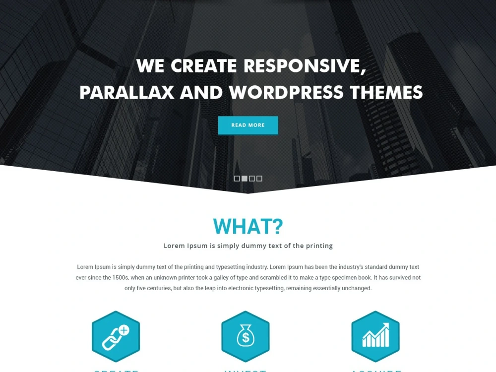 Modern and responsive wordpress website design for your business | Upwork