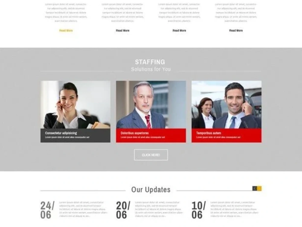 Modern and responsive wordpress website design for your business | Upwork