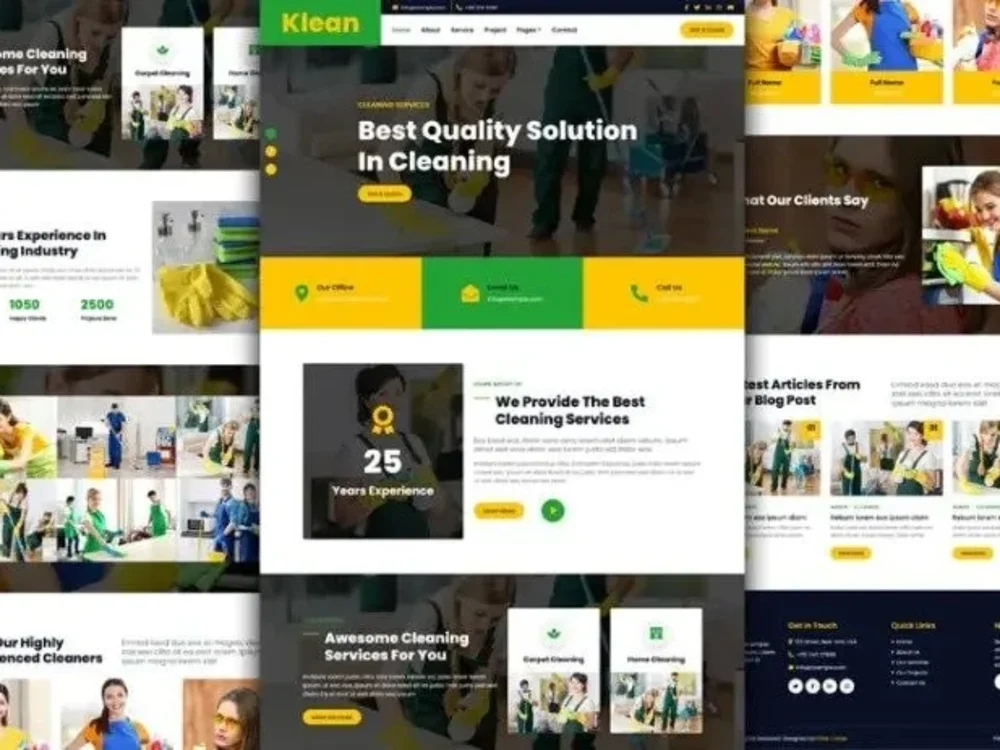 A responsive WordPress website design by Elementor Pro | Upwork