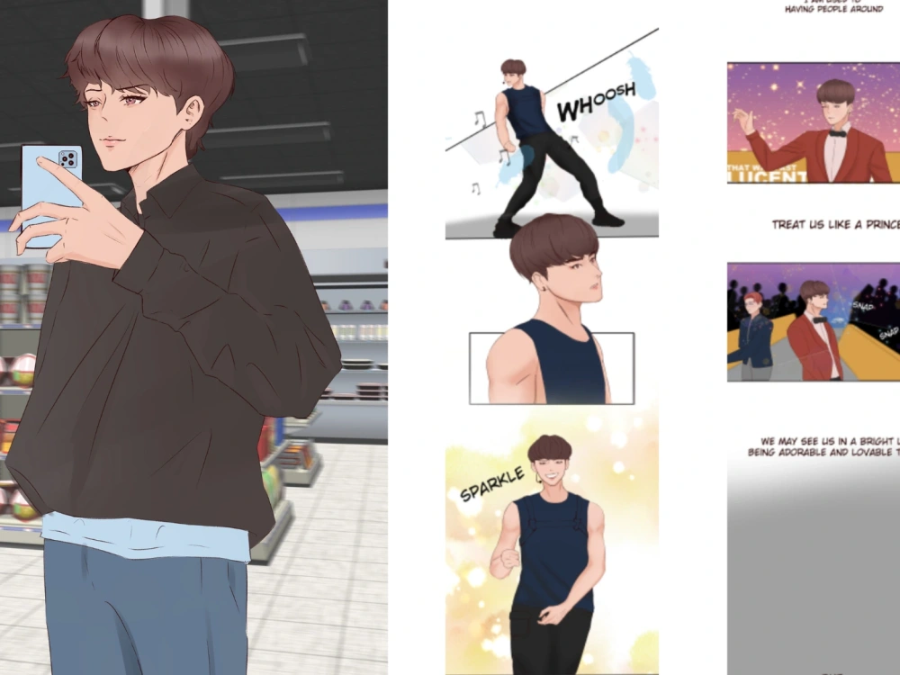A complete episode of your webtoon project | Upwork