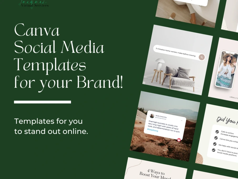 Canva social media templates for your brand | Upwork