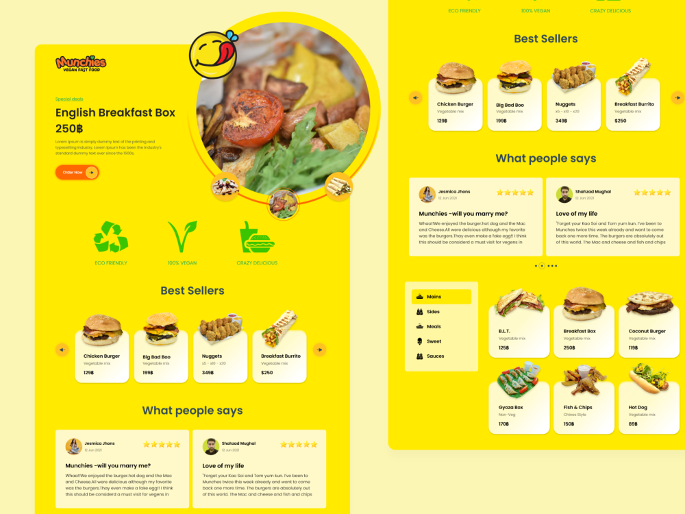 Website UI UX design or landing page UI design and mockup in Figma, XD ...