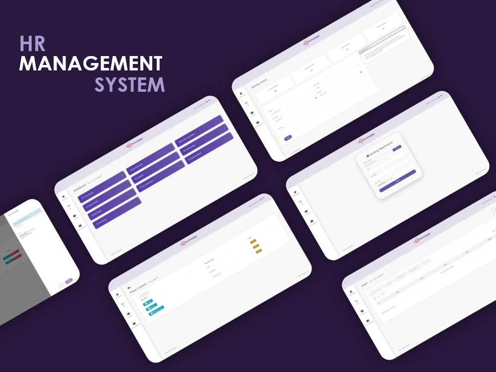 A professional UI/UX Design of your HRM, CRM and SaaS Software | Upwork