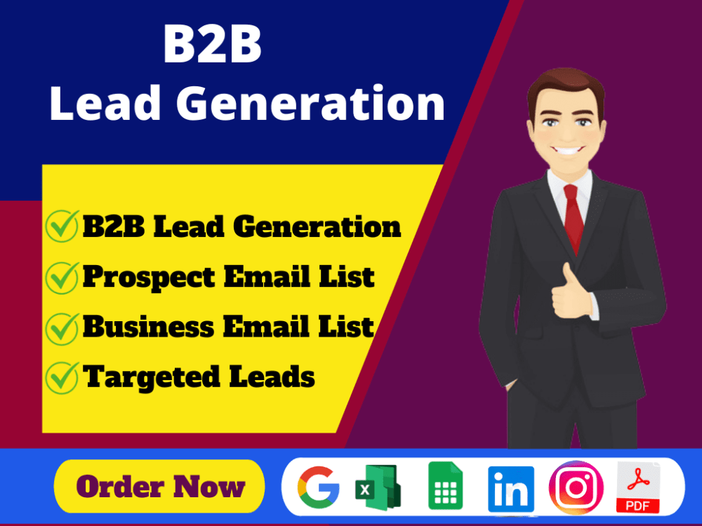 B2B Leads based on targeted criteria (Lead Generation) | Upwork