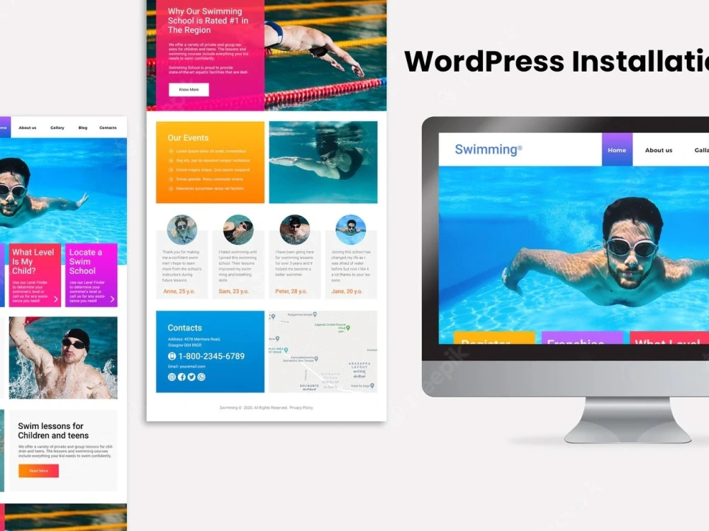 WordPress installation with Theme setup | Upwork
