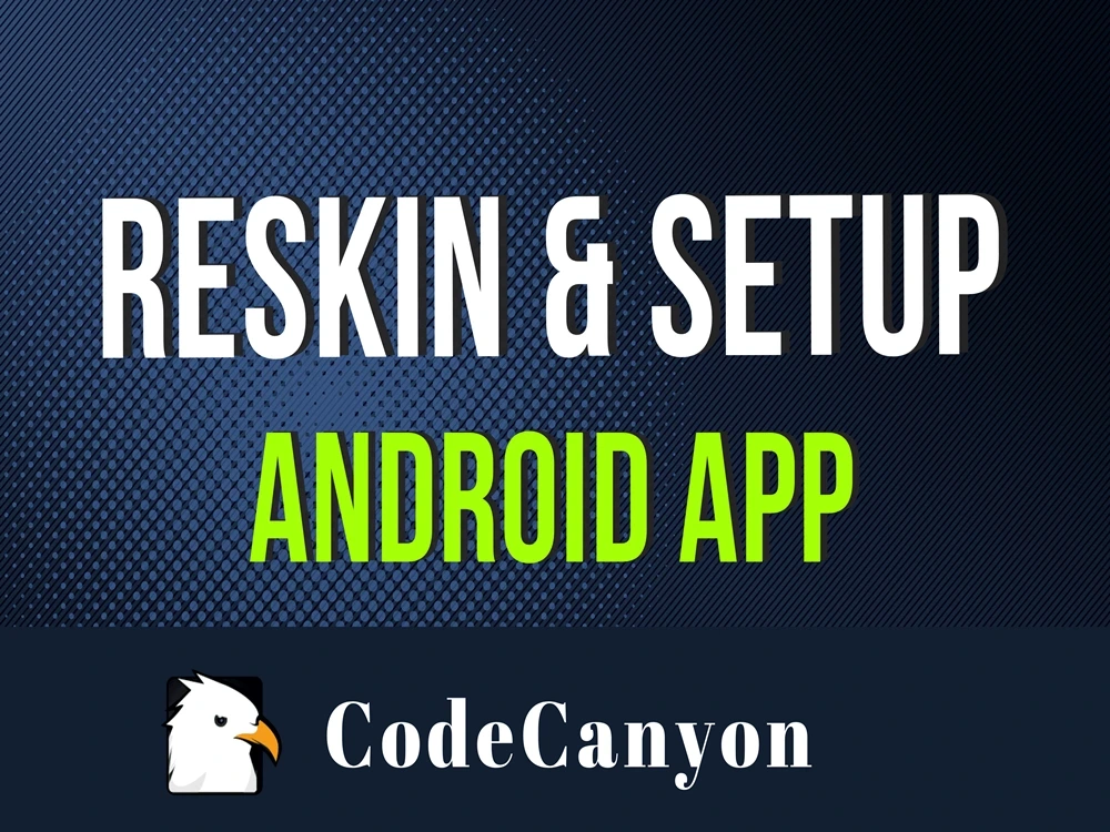 Completed reskin Android App Codecanyon source code and setup admin ...