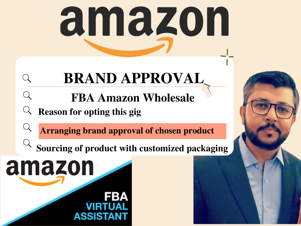 Brand approval to sell your desired product on Amazon. | Upwork