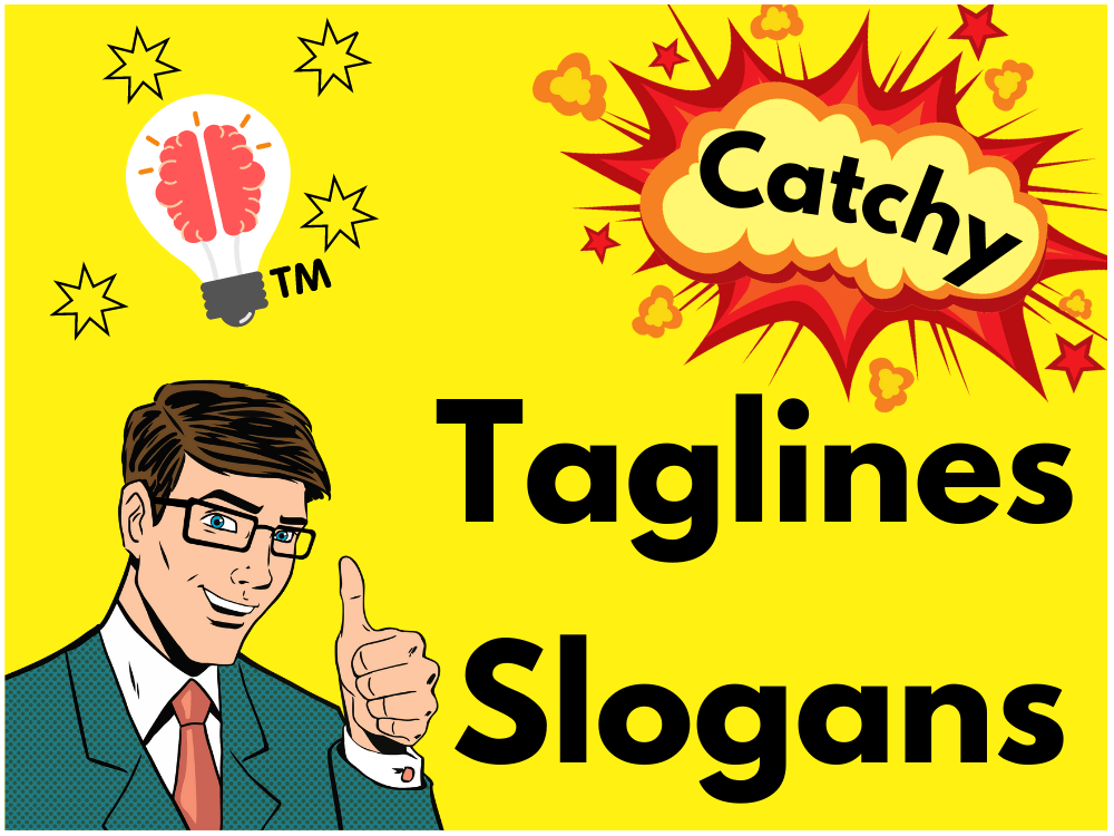 Catchy taglines and slogans Upwork