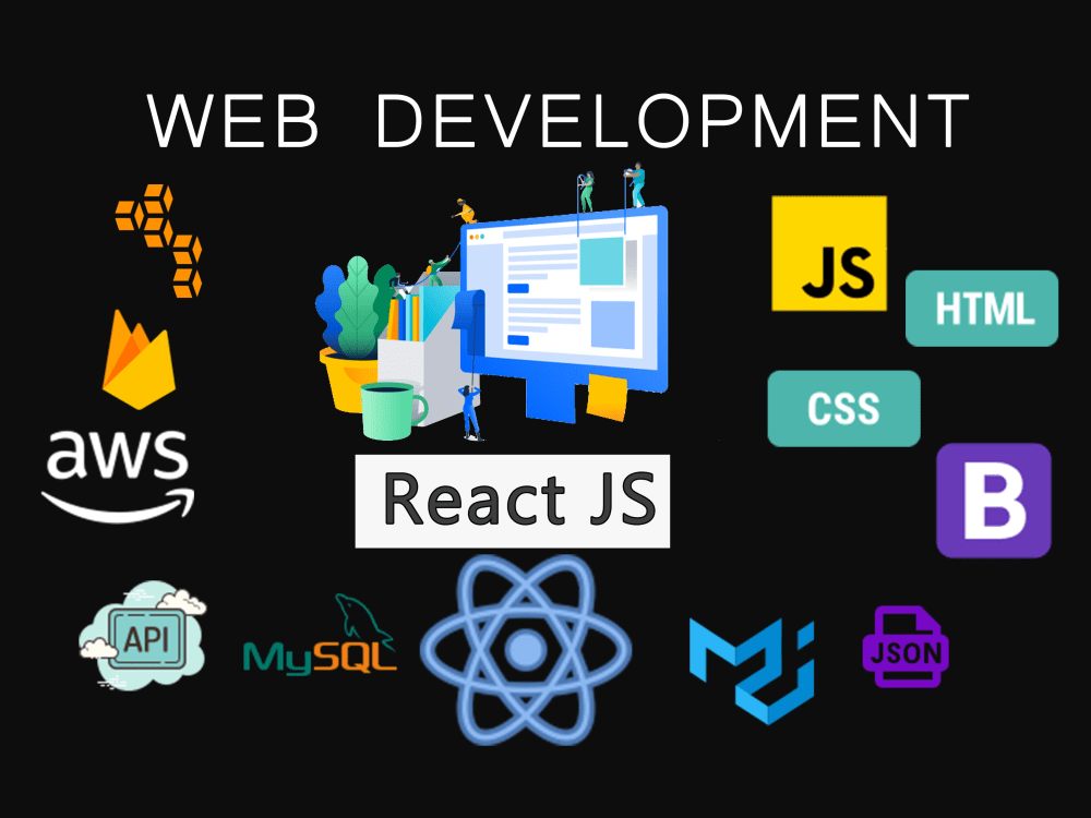 Design and frontend in react js | Upwork