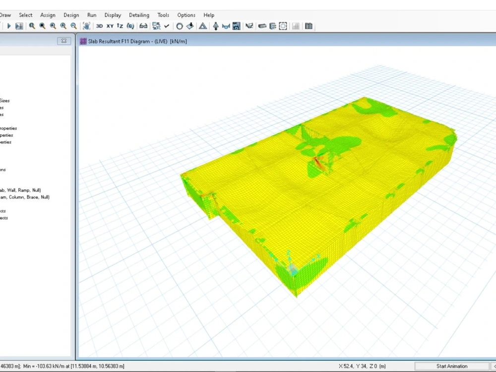 Structural design and calculations will be produced using ETABS and ...