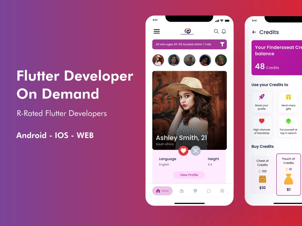 Flutterflow App with all your UI built in Flutter, Flutter Developer ...