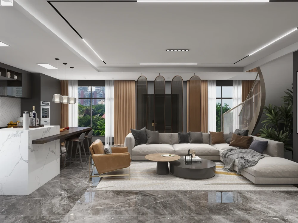 A high quality 3D interior render | Upwork