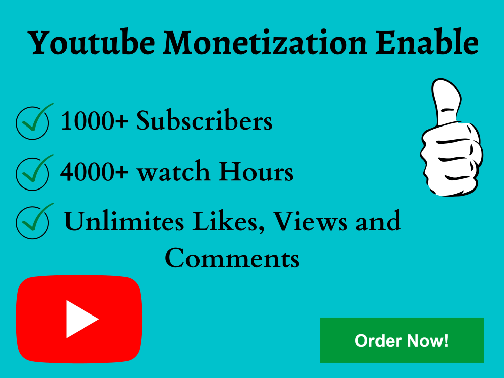 Organic YouTube Channel Subscribers & Watch Time for Upwork