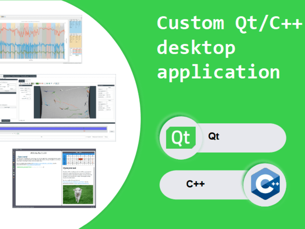 A complete and custom C++/Qt desktop application | Upwork