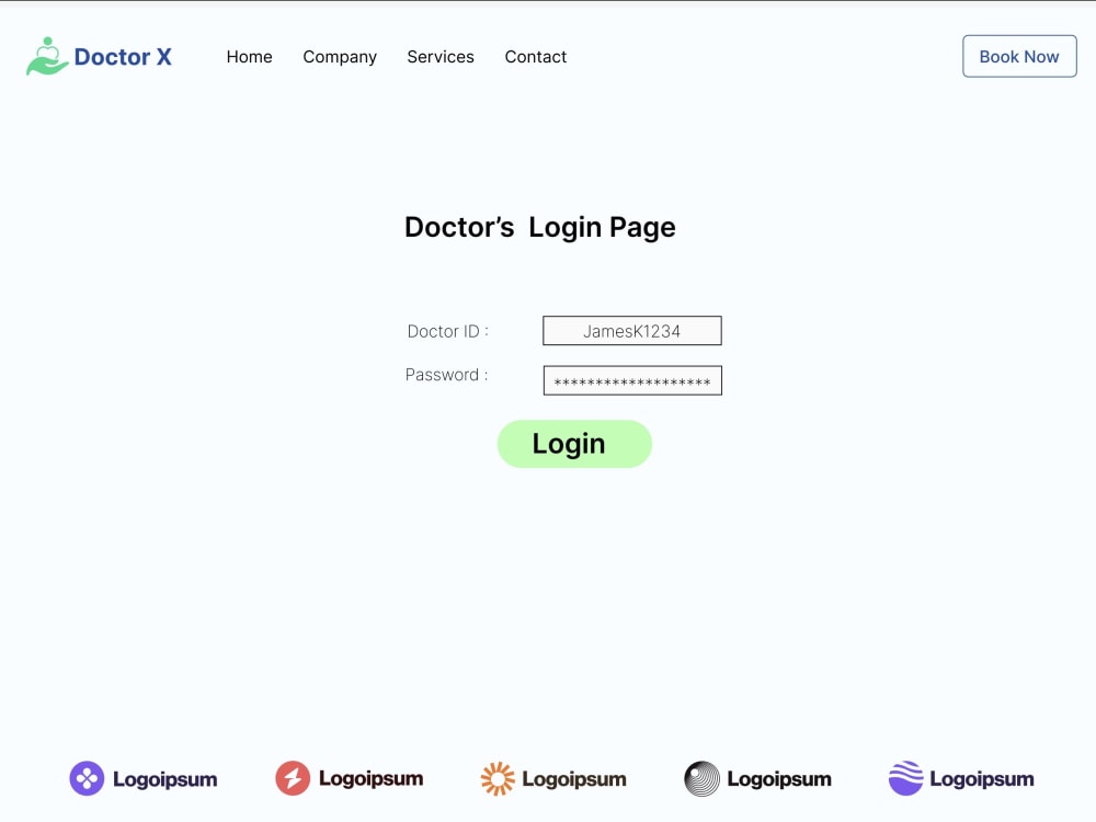 Customizable Hospital Management Website UI/UX design for optimal ...