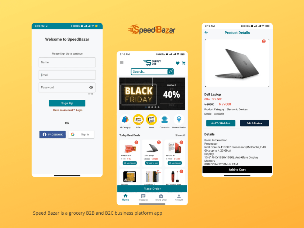 An amazing e-commerce android application | Upwork