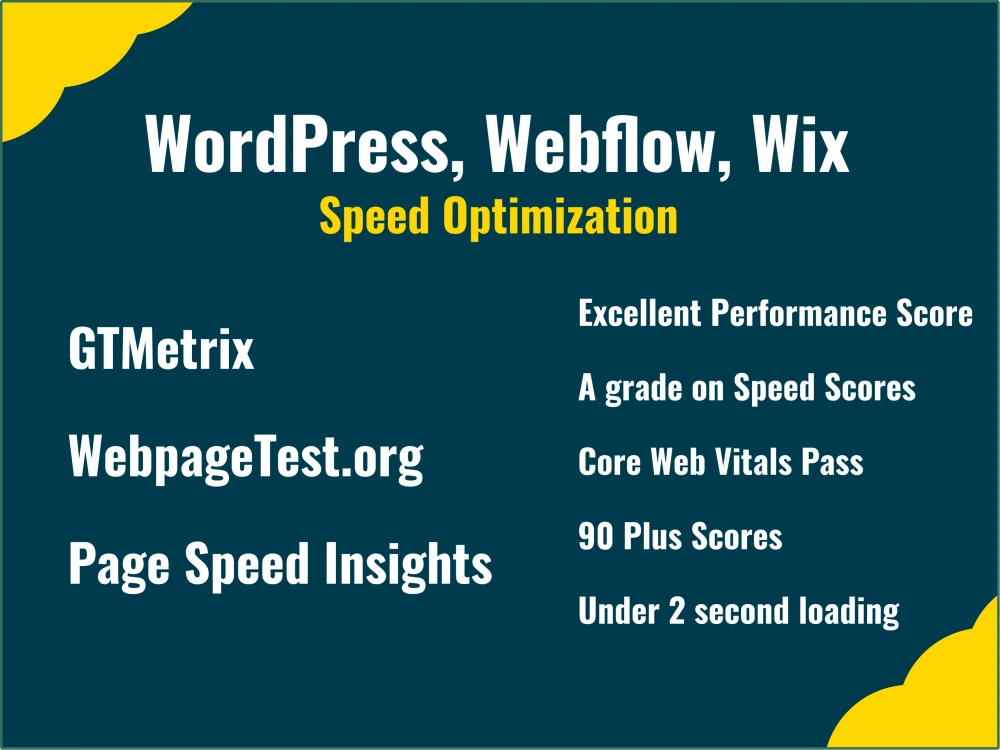 WordPress Speed Optimization with speed scores in 90 plus | Upwork