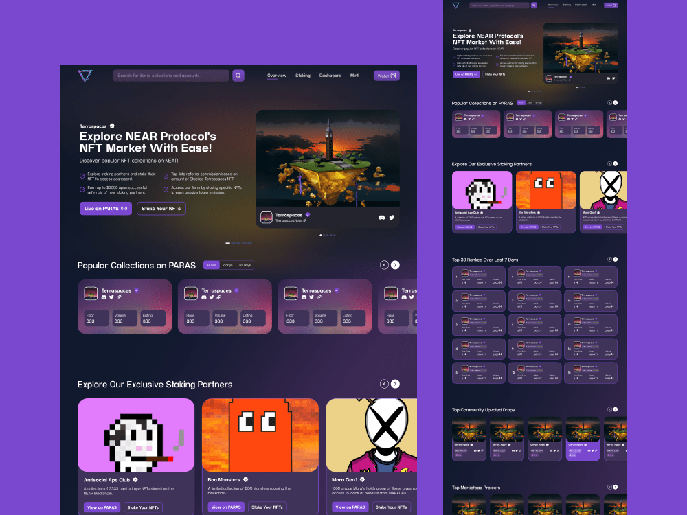 Modern UI UX design for website and landing page | Upwork