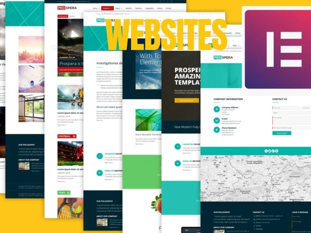 Responsive WordPress website or landing page with Elementor Pro | Upwork