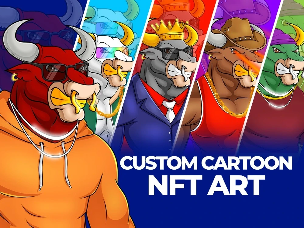 Unique nft art and generate collection with metadata Upwork