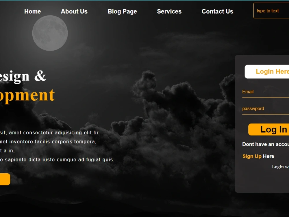 Modern and responsive Web design for your frontend website | Upwork