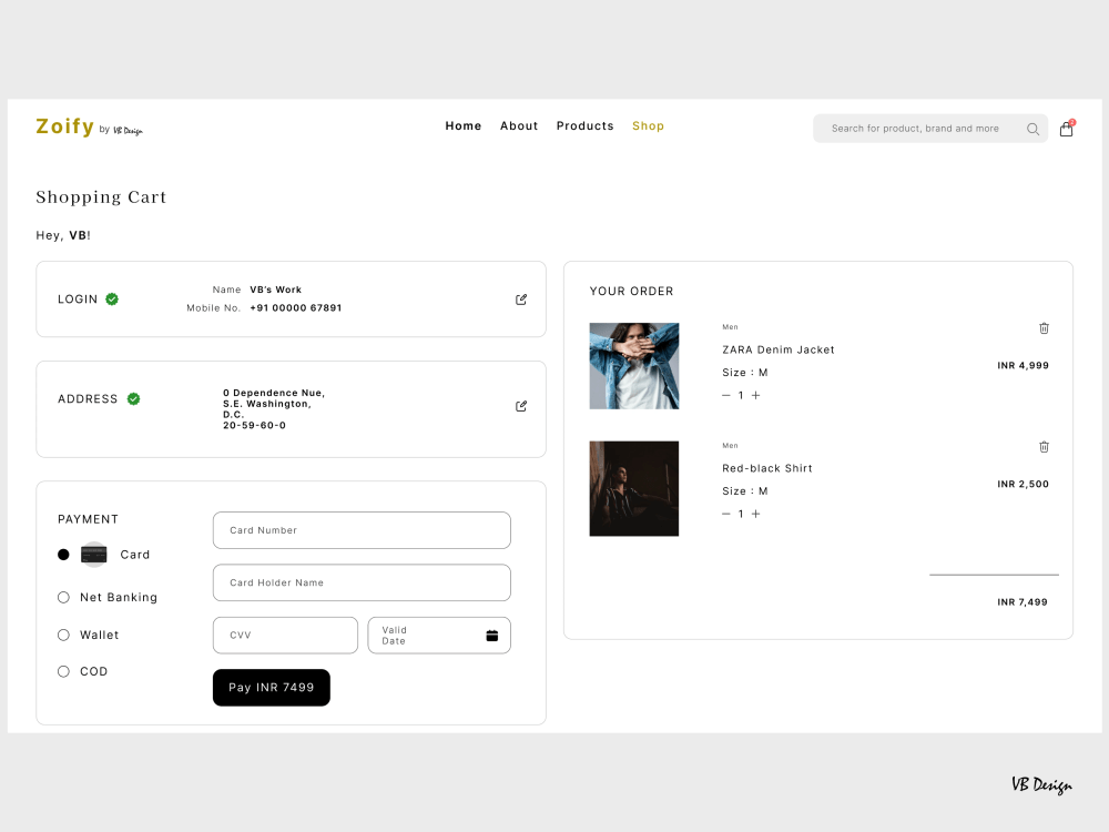 Best Shopping Website UI/UX. | Upwork