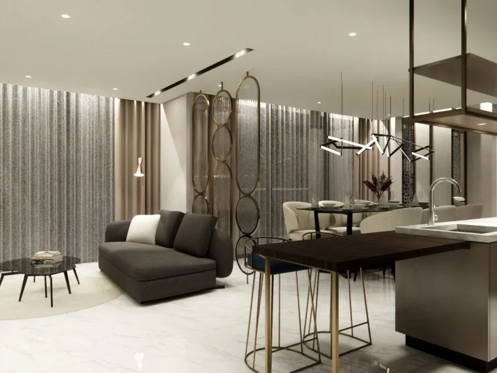 A realistic 3D interior rendering | Upwork