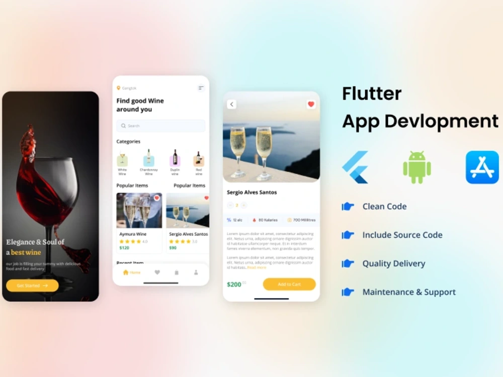Android and Ios Applications Using Flutter. | Upwork