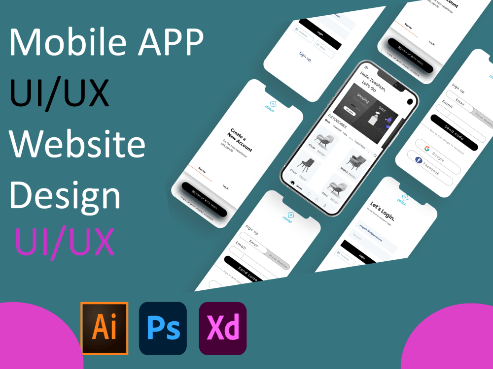 Amazing Mobile app UI/UX design and Professional website Design | Upwork