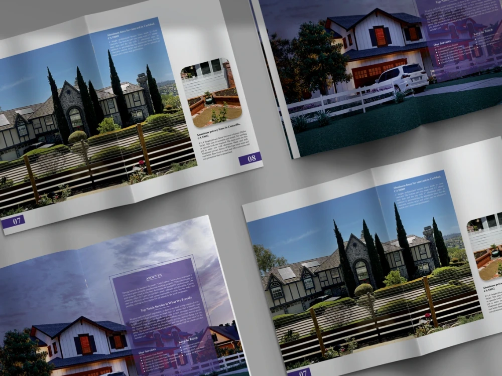 Professional Product Catalog, Magazine, Annual Report and Boucher