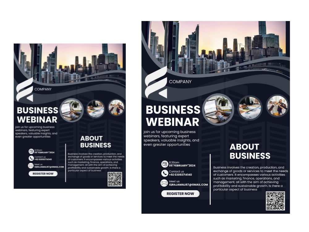 A Amazing flyer design Upwork