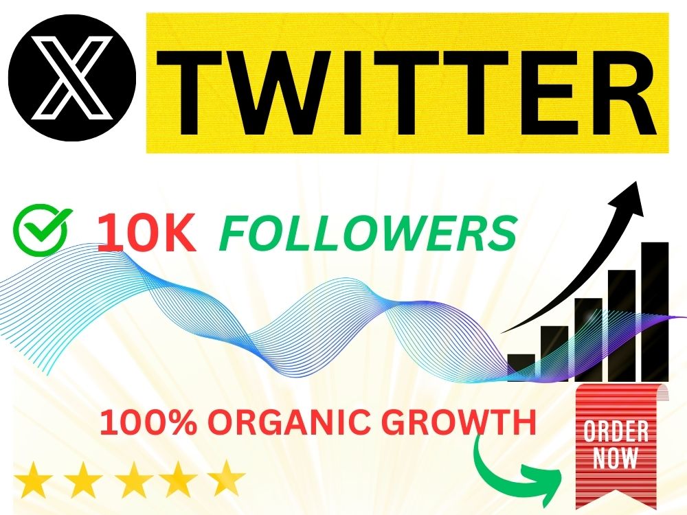 100% Real Twitter followers | Twitter growth | Twitter Marketing | Upwork