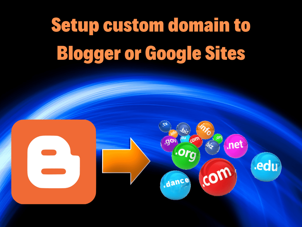 Your custom domain set up to Blogger or Google Sites | Upwork