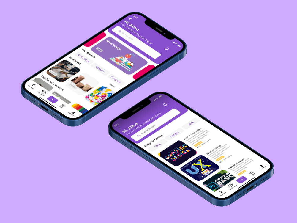 Mobile App UI UX Design with Prototype | Upwork