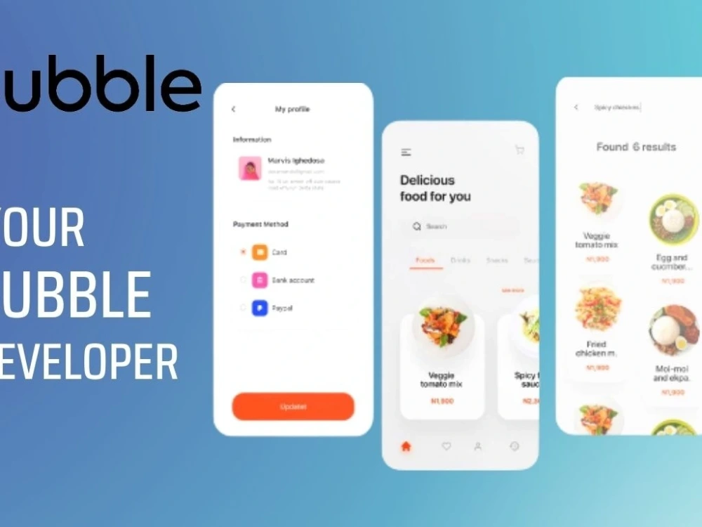 An aesthetically pleasing UI , fully functional and responsive bubble ...