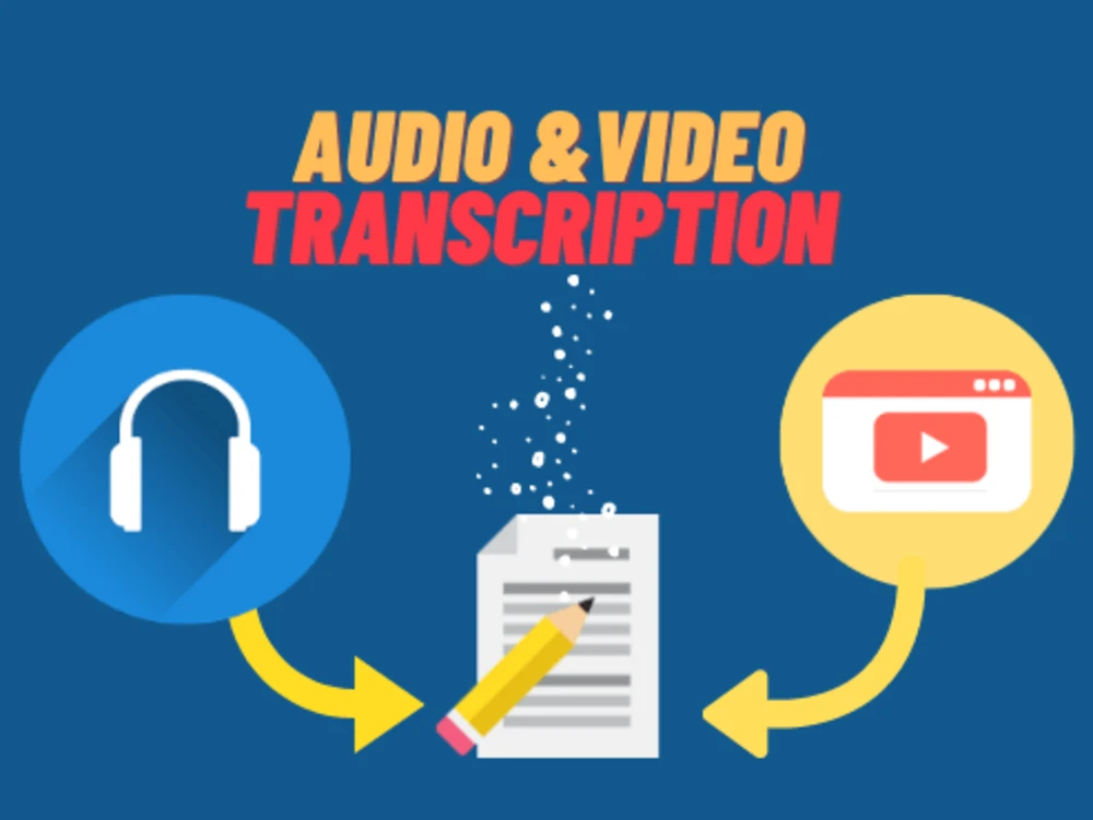 A professional transcription of English audio file Upwork