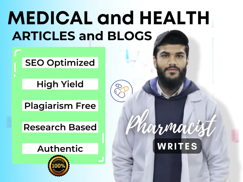 Medical, health and fitness articles blogs from a doctor/pharmacist ...