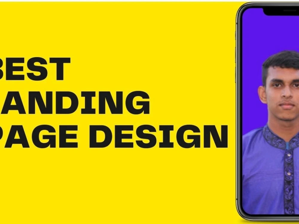 Responsive landing page design for your business | Upwork