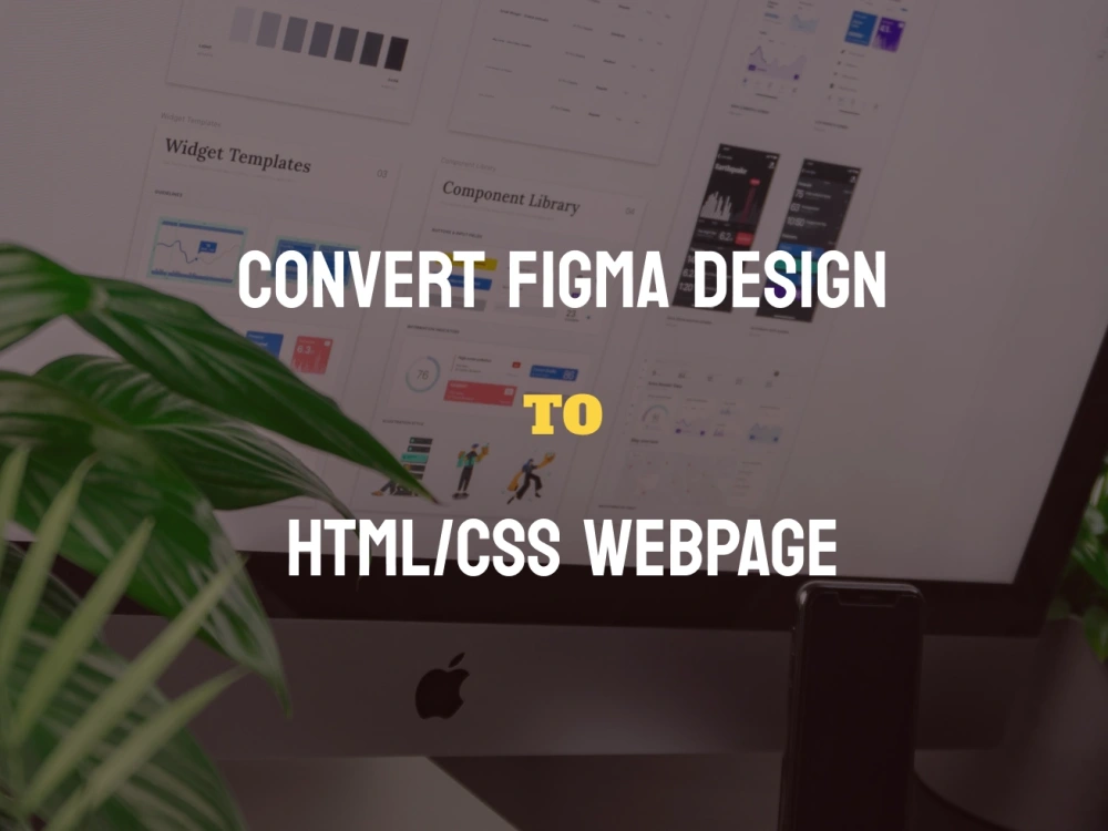 HTML/CSS webpage from a figma design | Upwork