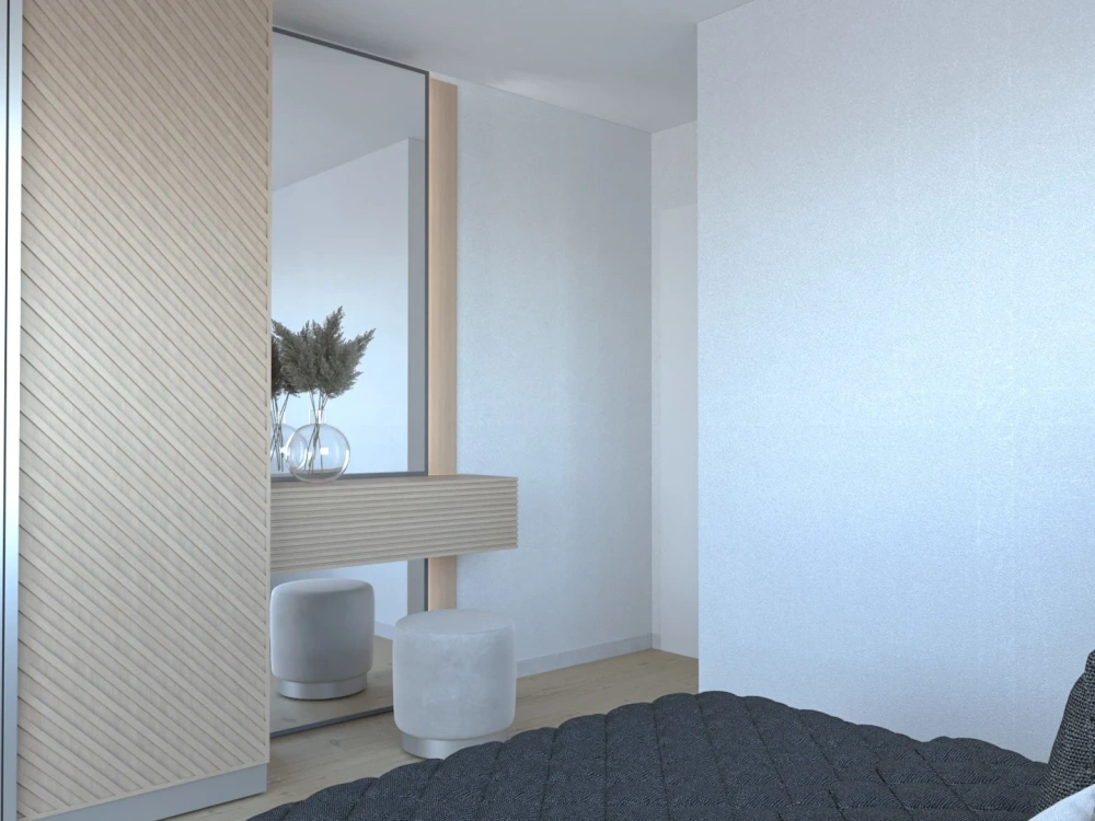 A model and render of your bedroom | Upwork