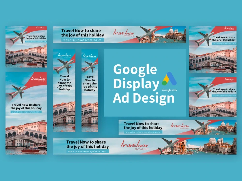 Clean and modern google display ads design | Upwork