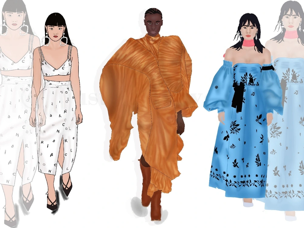 A high quality of digital fashion illustration | Upwork