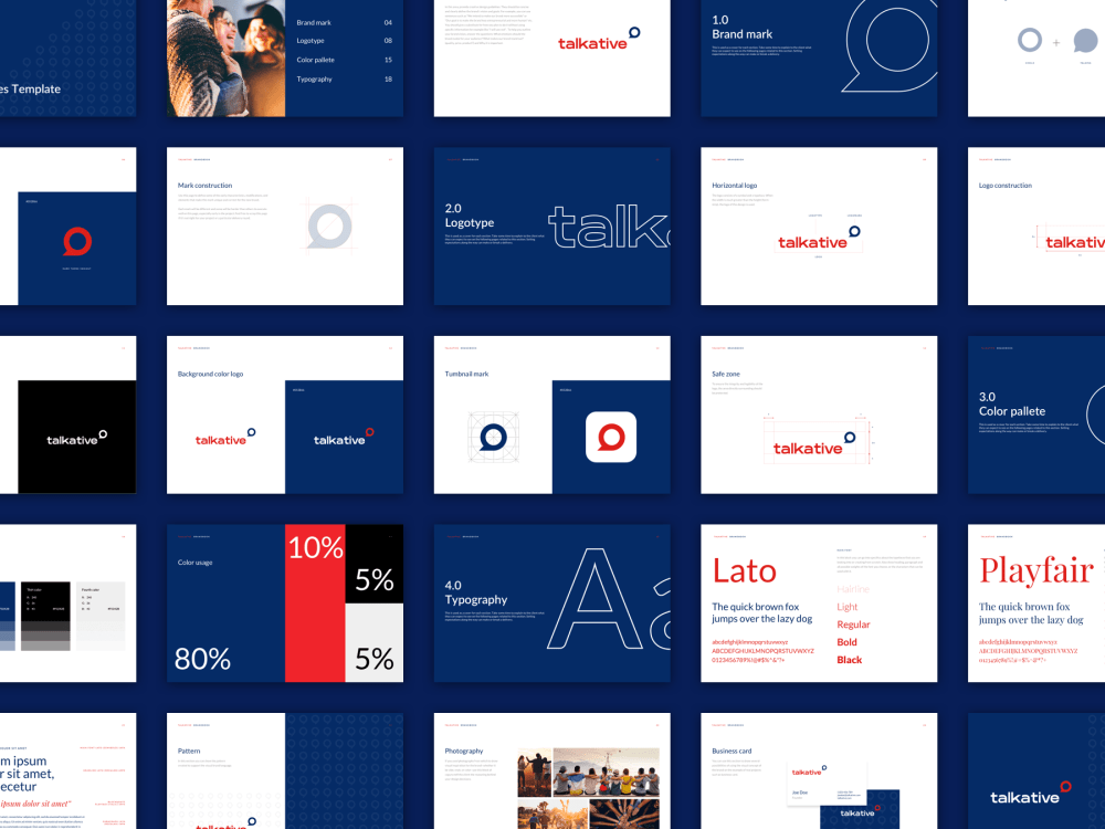 A profesional Brand Style Guide | Upwork