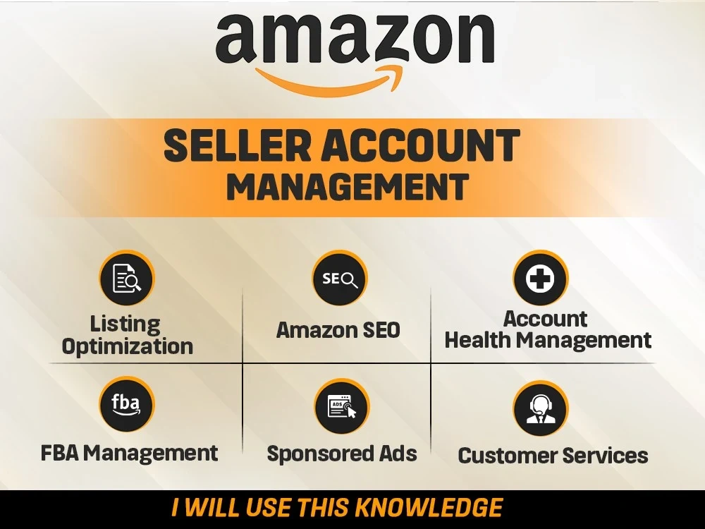 Expert level Amazon seller central management | Amazon Store management