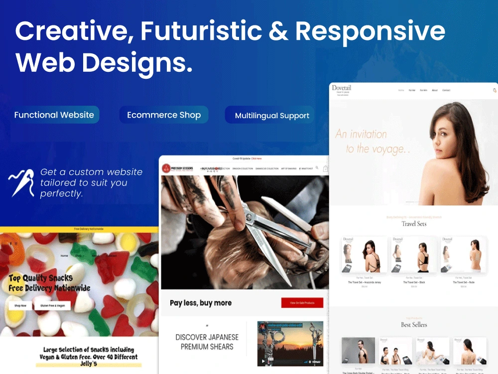 A professional and responsive wordpress website | Upwork
